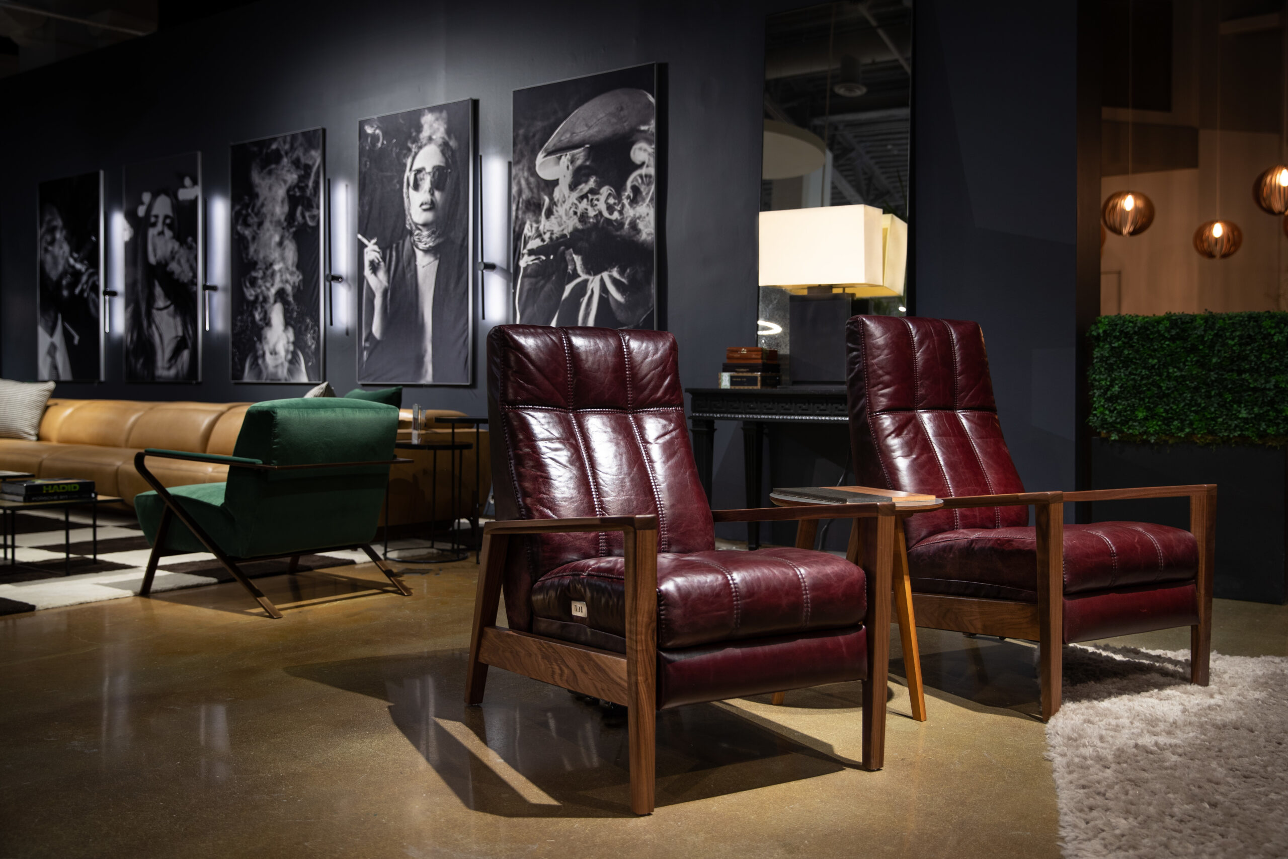 Callum Recliner American Leather