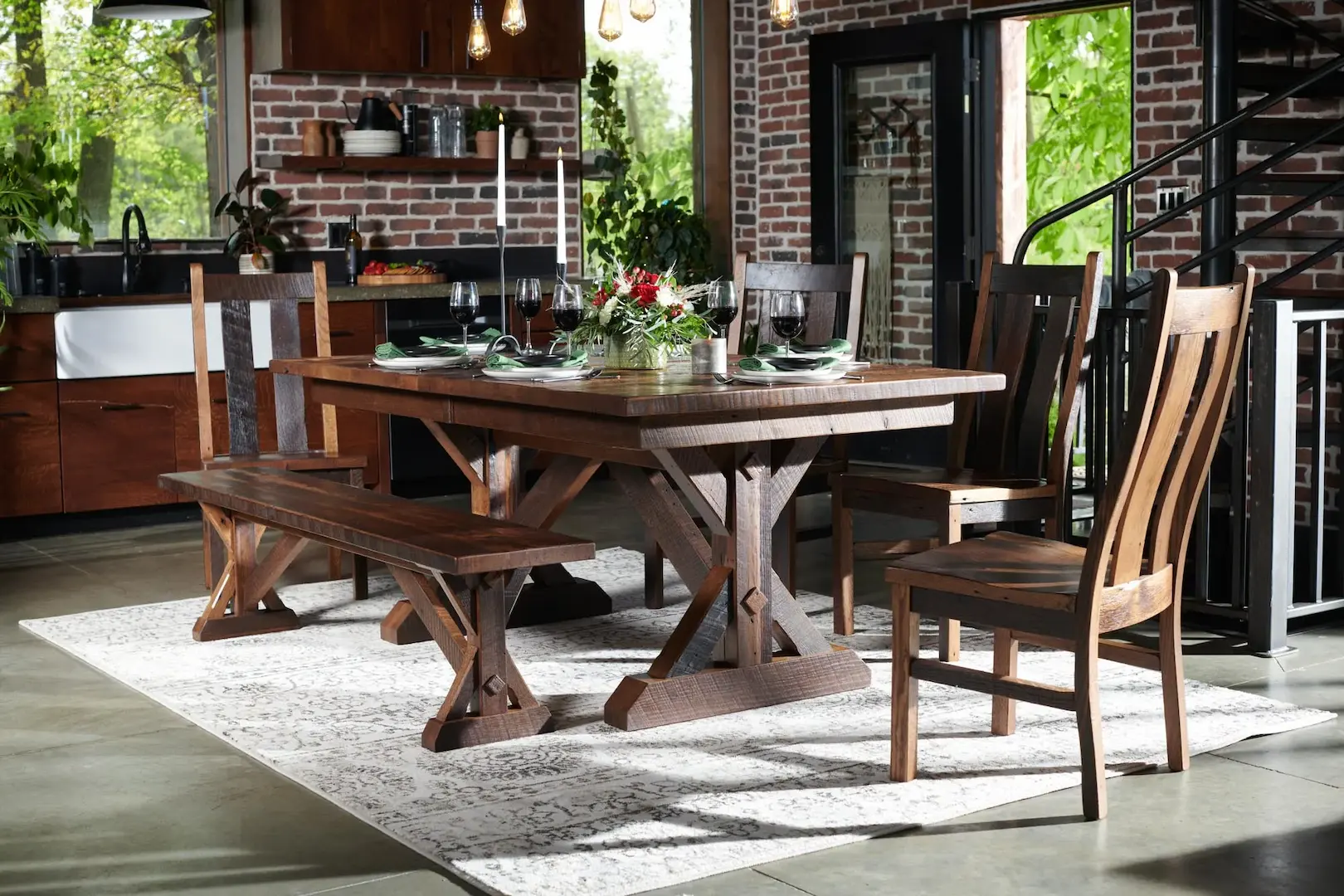 Stretford Dining Urban Barn Wood