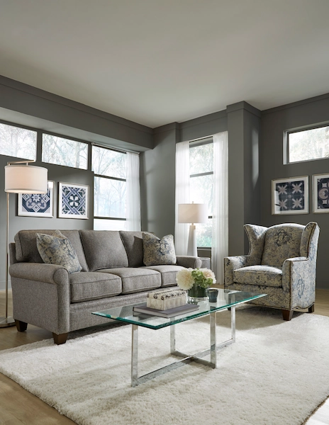 Cory Sofa and Athens Chair King Hickory