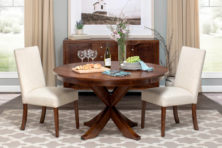 Parkdale Pedestal Table Claire Chair Simply Amish