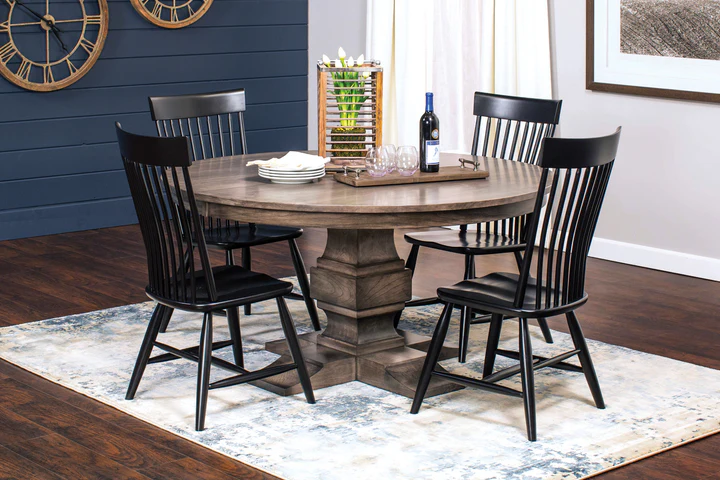 Style Your Pedestal Table Dayton Chair Simply Amish
